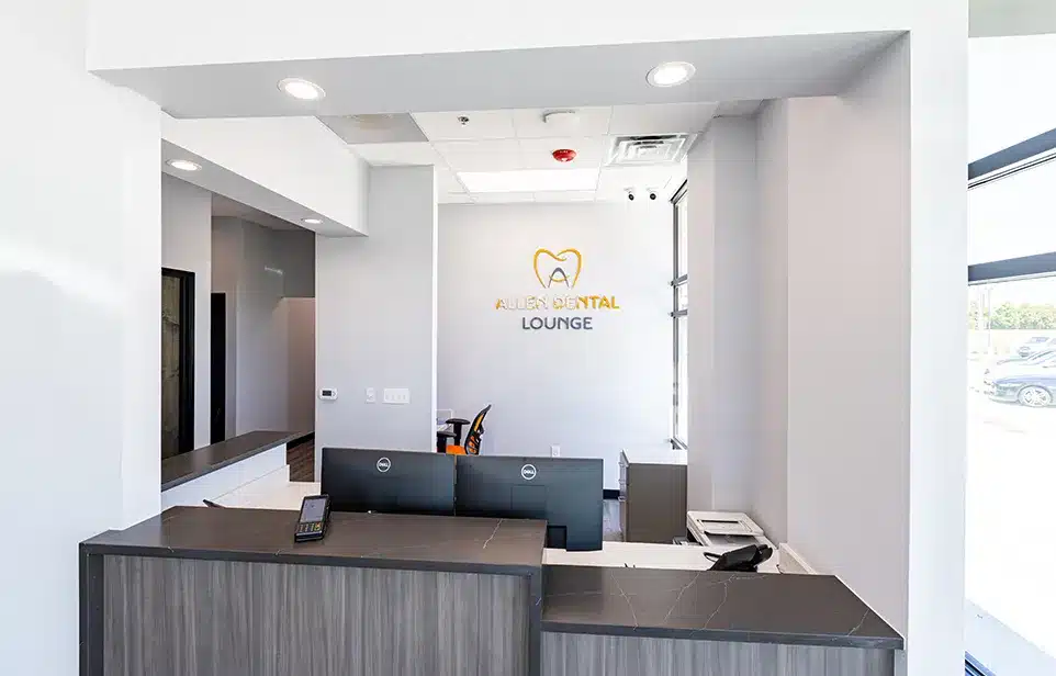 Allen Dental Lounge - Office Reception