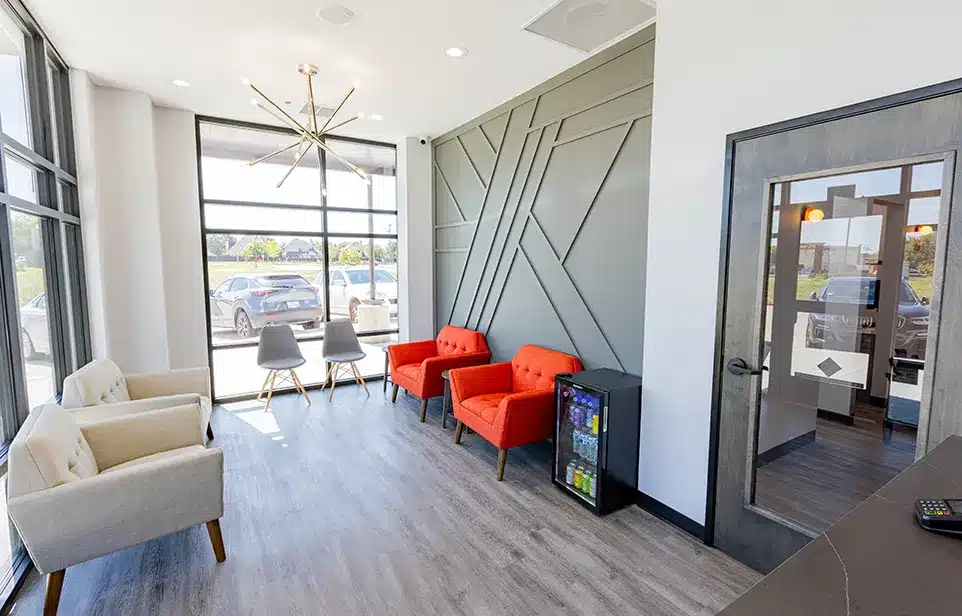 Allen Dental Lounge Reception Area