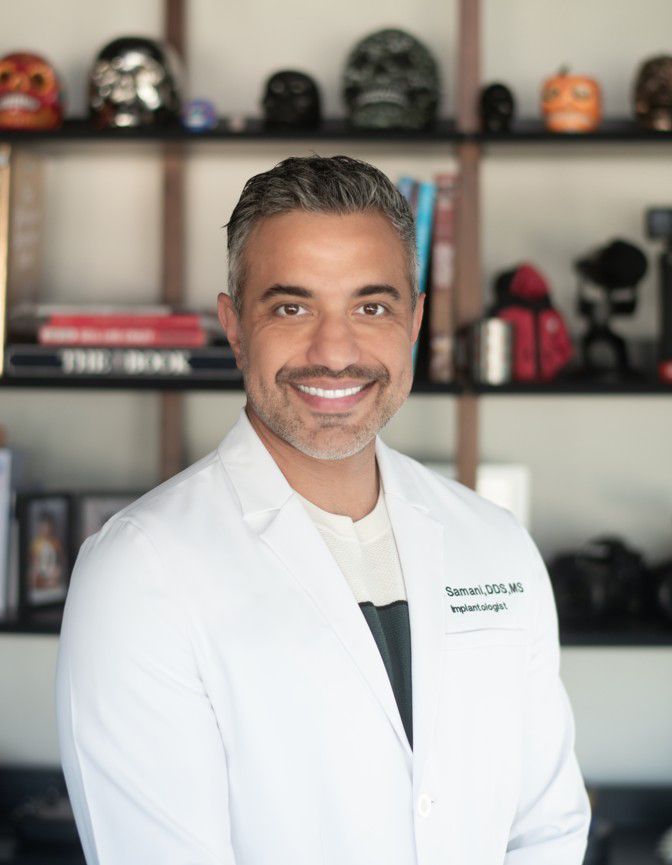 Dr. Sameh Eissa, implant dentist at Anchor Dentists in Austin, Texas.