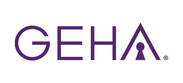 GEHA logo.
