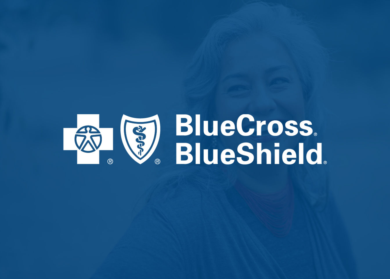 Blue Cross Blue Shield logo.