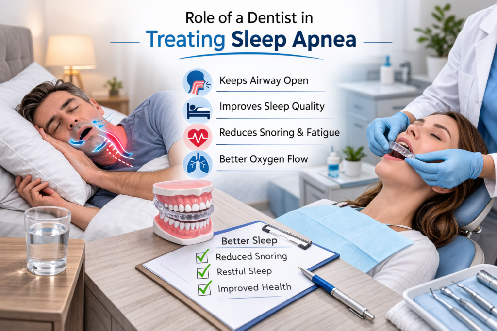 Role of a Dentist in Treating Sleep Apnea