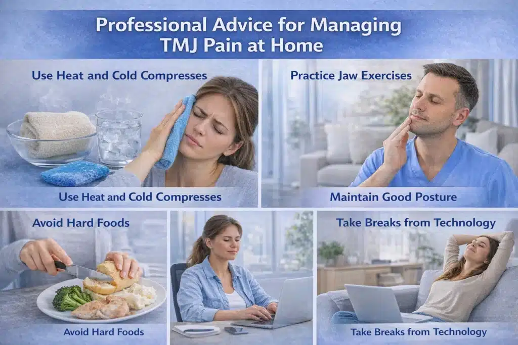 Professional Advice for Managing TMJ Pain at Home