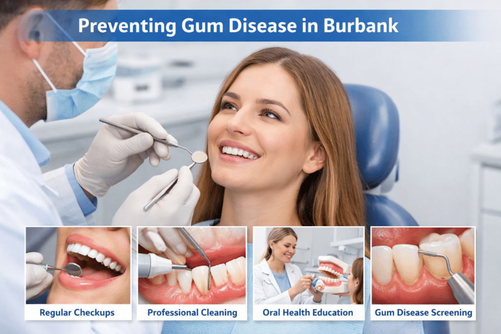 preventing gum disease in burbank
