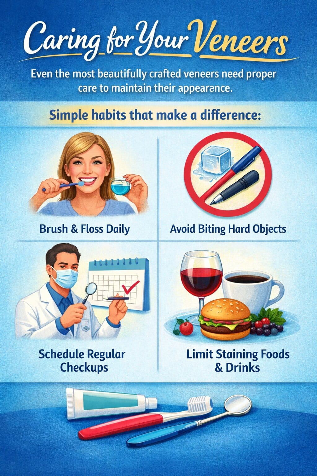 Caring for Your Veneers