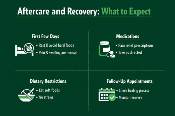 Aftercare and Recovery Tooth Extraction