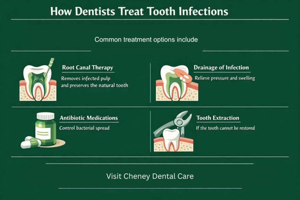 How Dentists Treat Tooth Infections