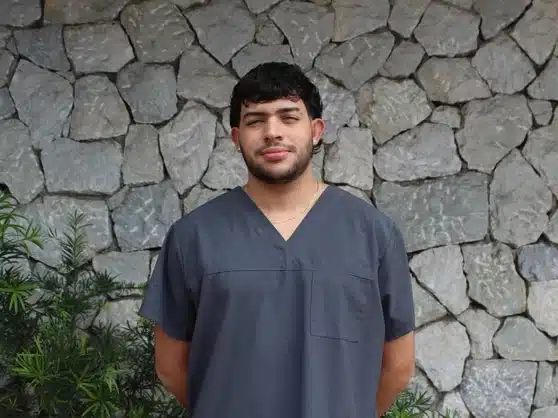 Portrait of a male veterinary staff member at Condado Veterinary Hospital