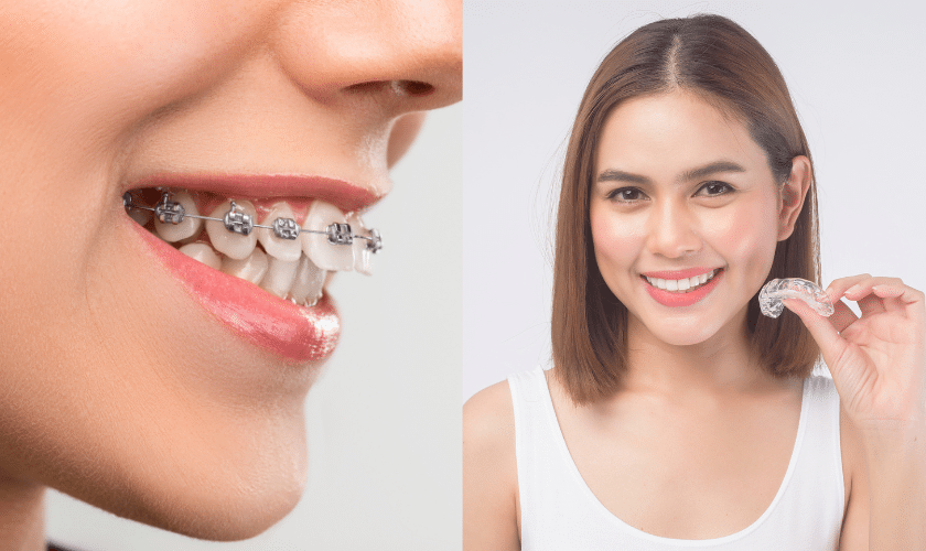Invisible Braces vs. Traditional Braces