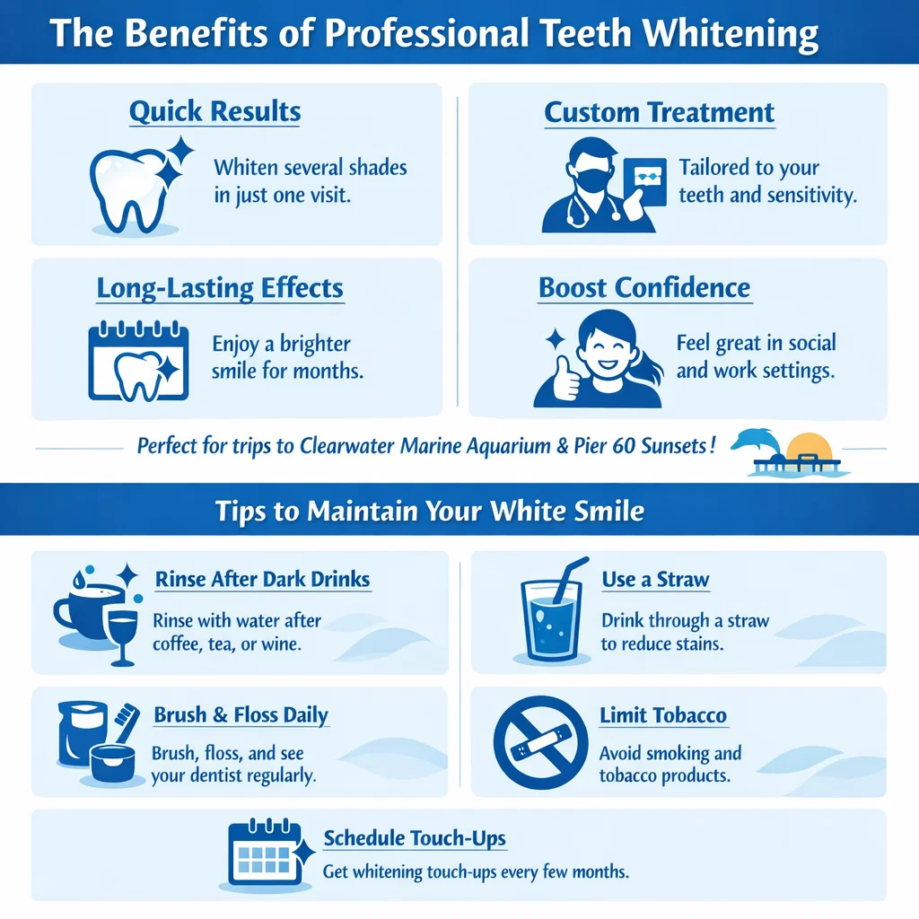 benefits of professional teeth whitening