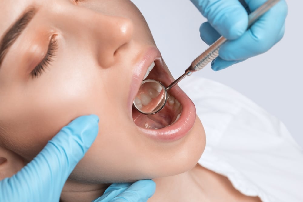White Filling Front Teeth in Rocklin CA