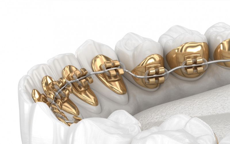 Lingual or Hidden Braces