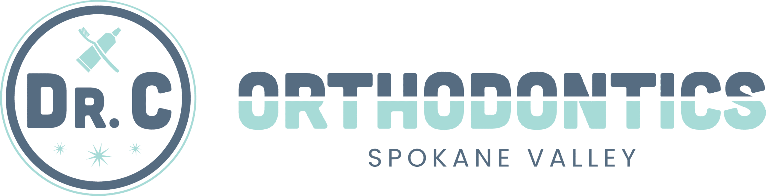 dr c orthodontics spokane valley - logo