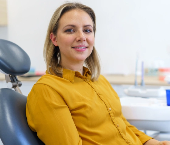 Patient at Druid Hills Dental