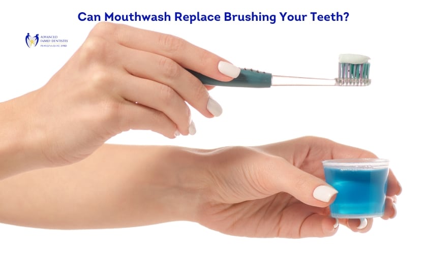 Can Mouthwash Replace Brushing Your Teeth?