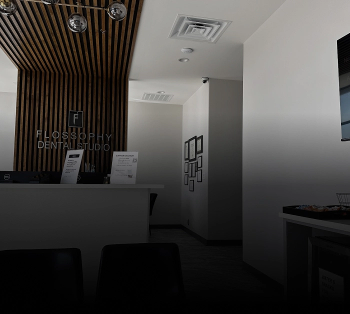 flossophy dental studio fort worth dentist reception area 700 by 628 pixels
