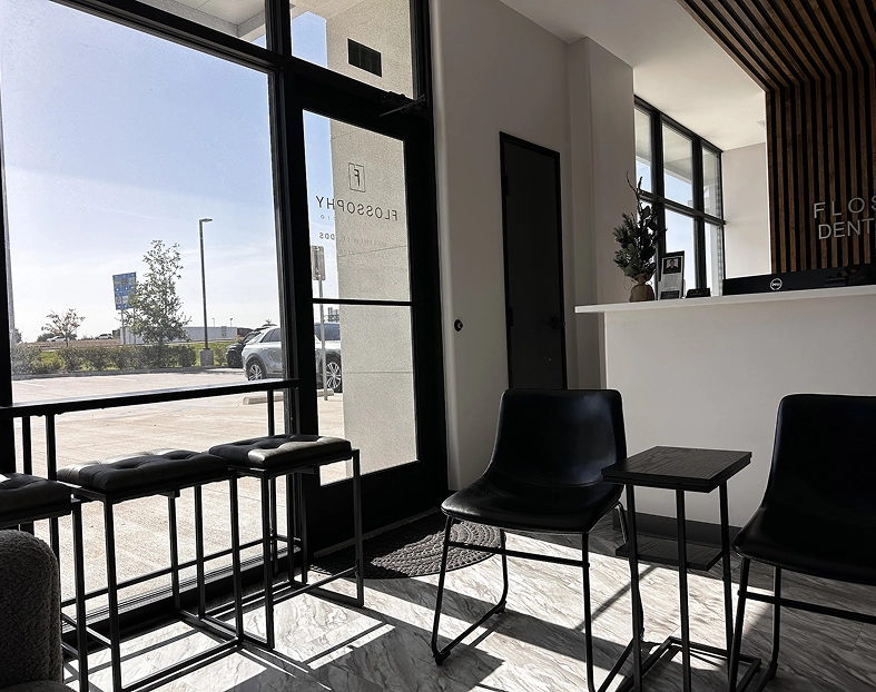flossophy dental studio fort worth dental office interior view 2