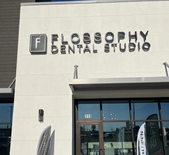 Exterior View Of Flossophy Dental Studio In Haltom City