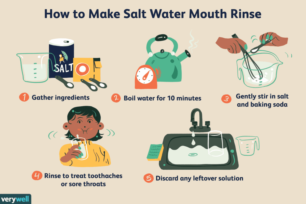 Person using cold compress and home remedies to relieve tooth pain at night