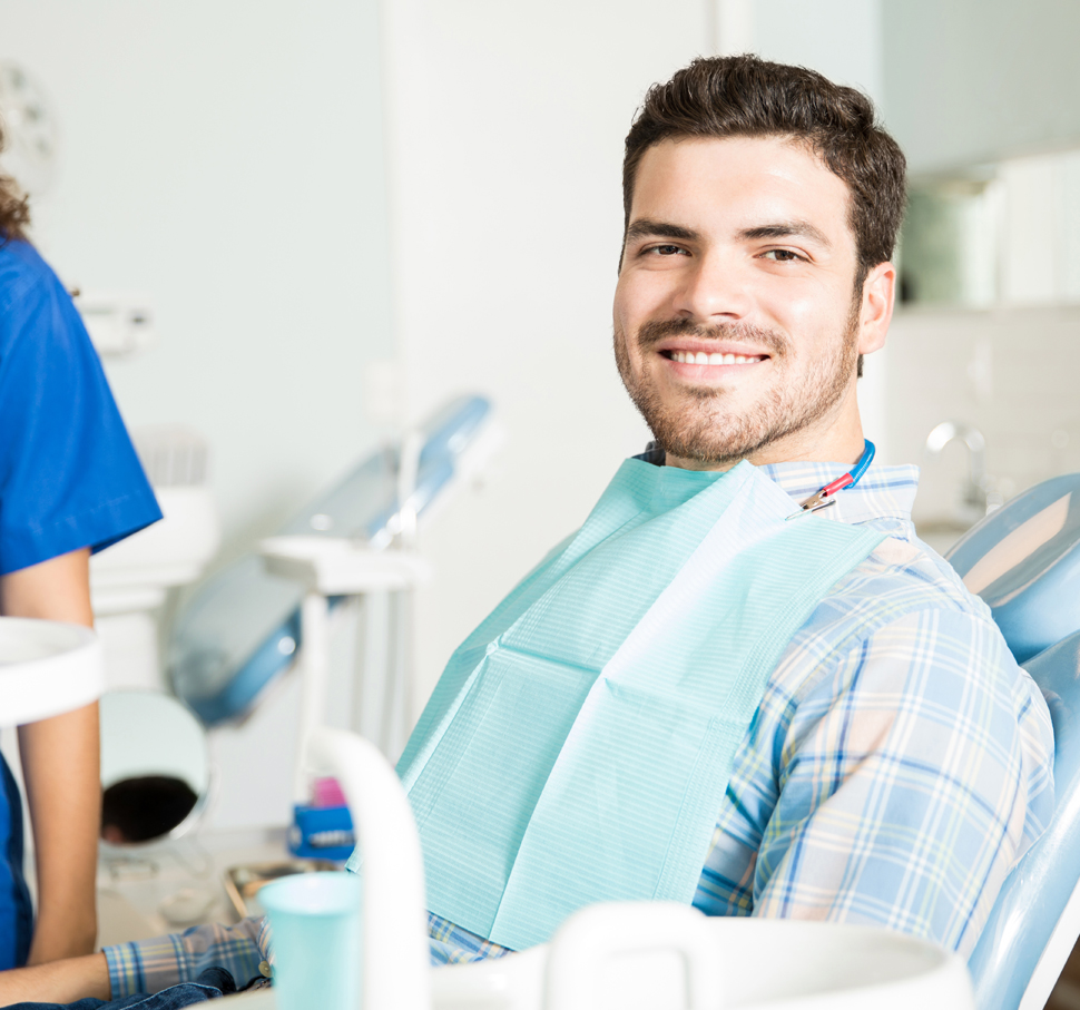 Happy patients afters cosmetic dental treatments
