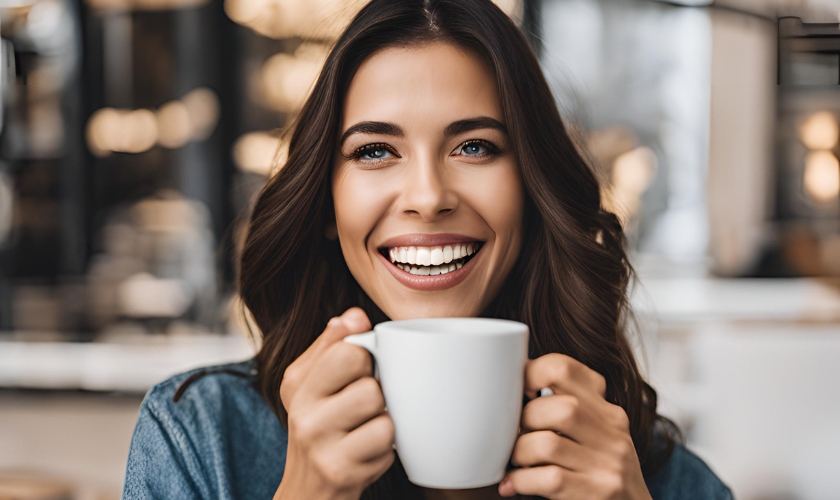 enjoy coffee when wearing invisalign