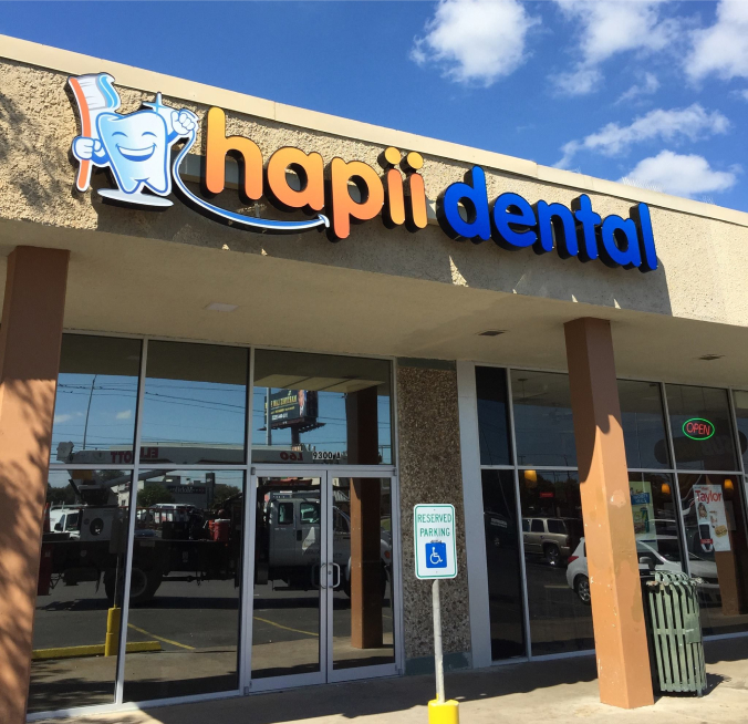 Hapii Dental clinic exterior in Austin TX