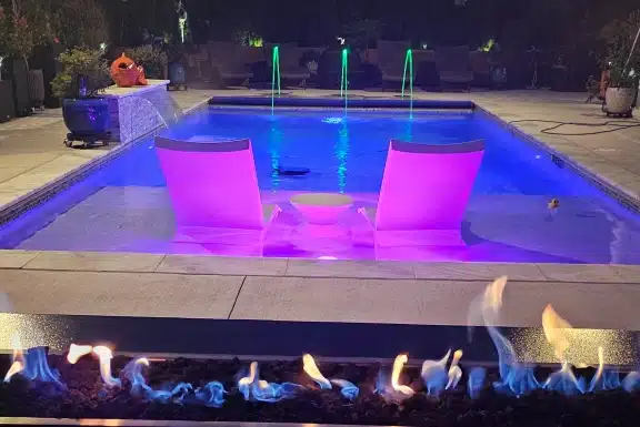 Gunite pool installation St. Louis, MO