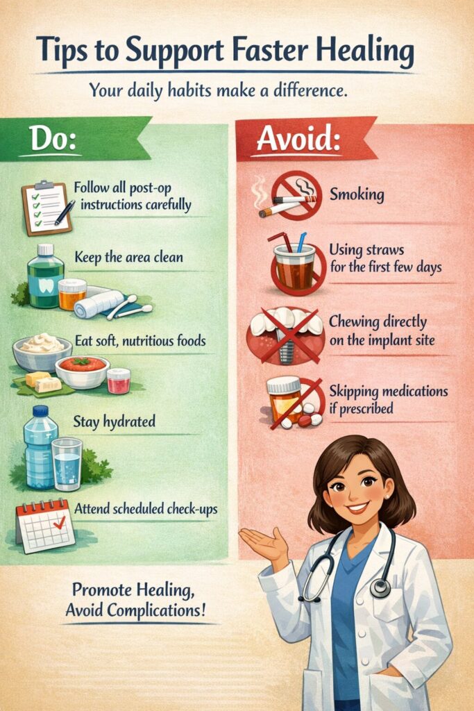 Tips to Support Faster Healing