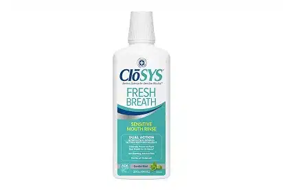 CloSYS Sensitive Mouthwash (1 count) Gentle Mint, Alcohol Free
