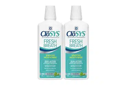 CloSYS Sensitive Mouthwash (2 count) Gentle Mint, Alcohol Free
