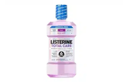 Listerine Total Care Anticavity Fluoride Mouthwash Fresh Mint 8.5 fl oz (Pack of 1)
