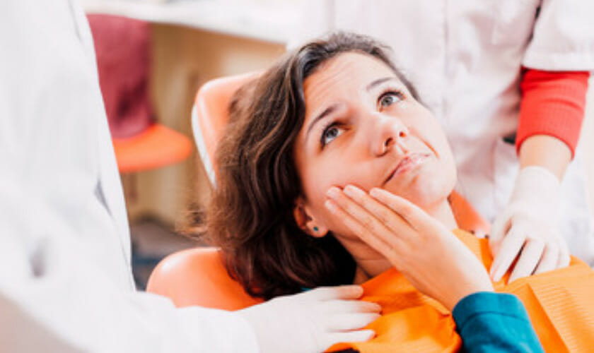 Recovery after dental filling