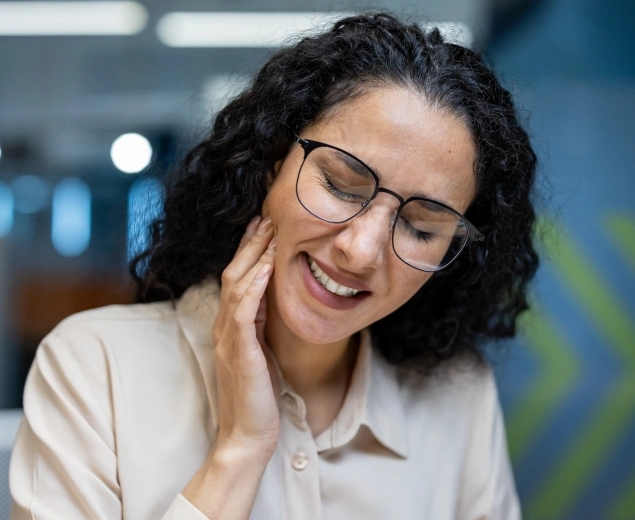 Relief for jaw pain and TMJ disorders at Lilburn Smile Makers Dental in Lilburn, Georgia