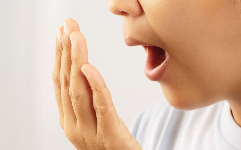 causes of bad breath