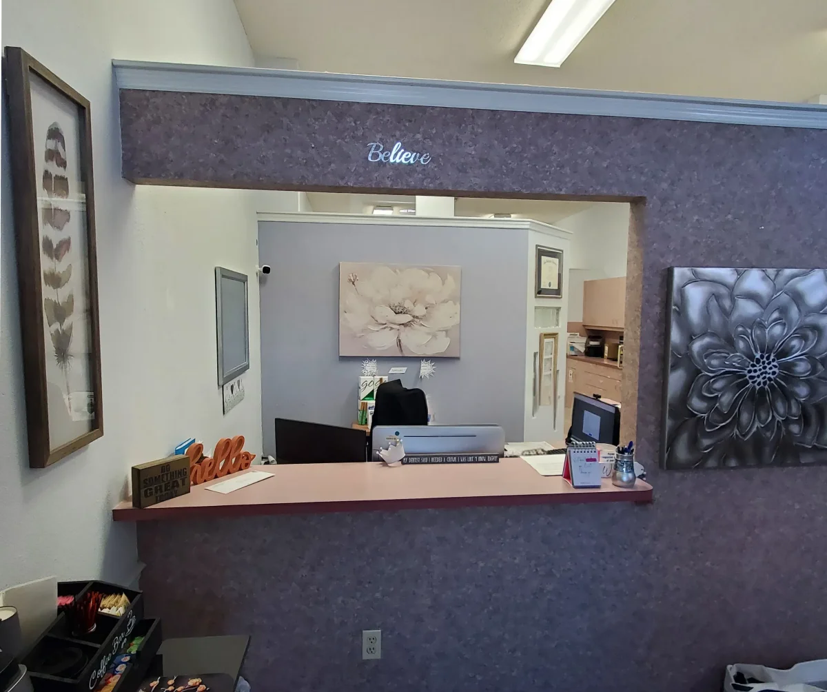 Bright, welcoming waiting area at Able Dental of New Port Richey