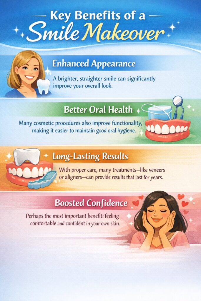 Key Benefits of a Smile Makeover