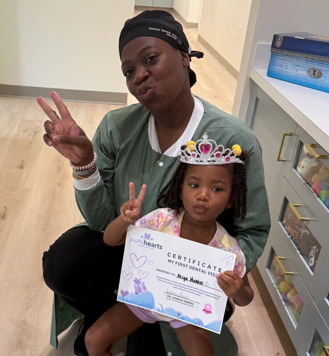 board-certified pediatric dentist