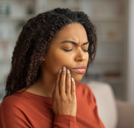 A patient came to Rocklin Comprehensive Dentistry for emergency dental care.