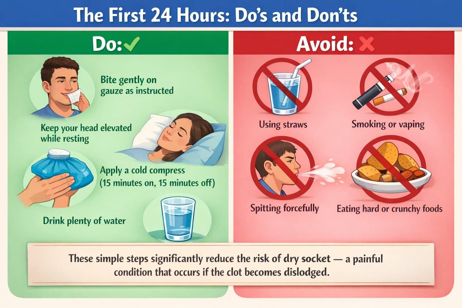 The First 24 Hours Do’s and Don’ts Do