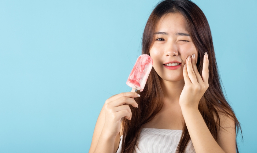 sensitive teeth and cold beverages