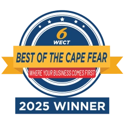 Best of the Cape Fear 2025 Winner award logo