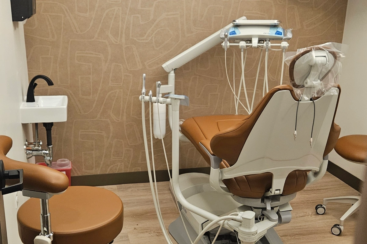 Dental clinic treatment room