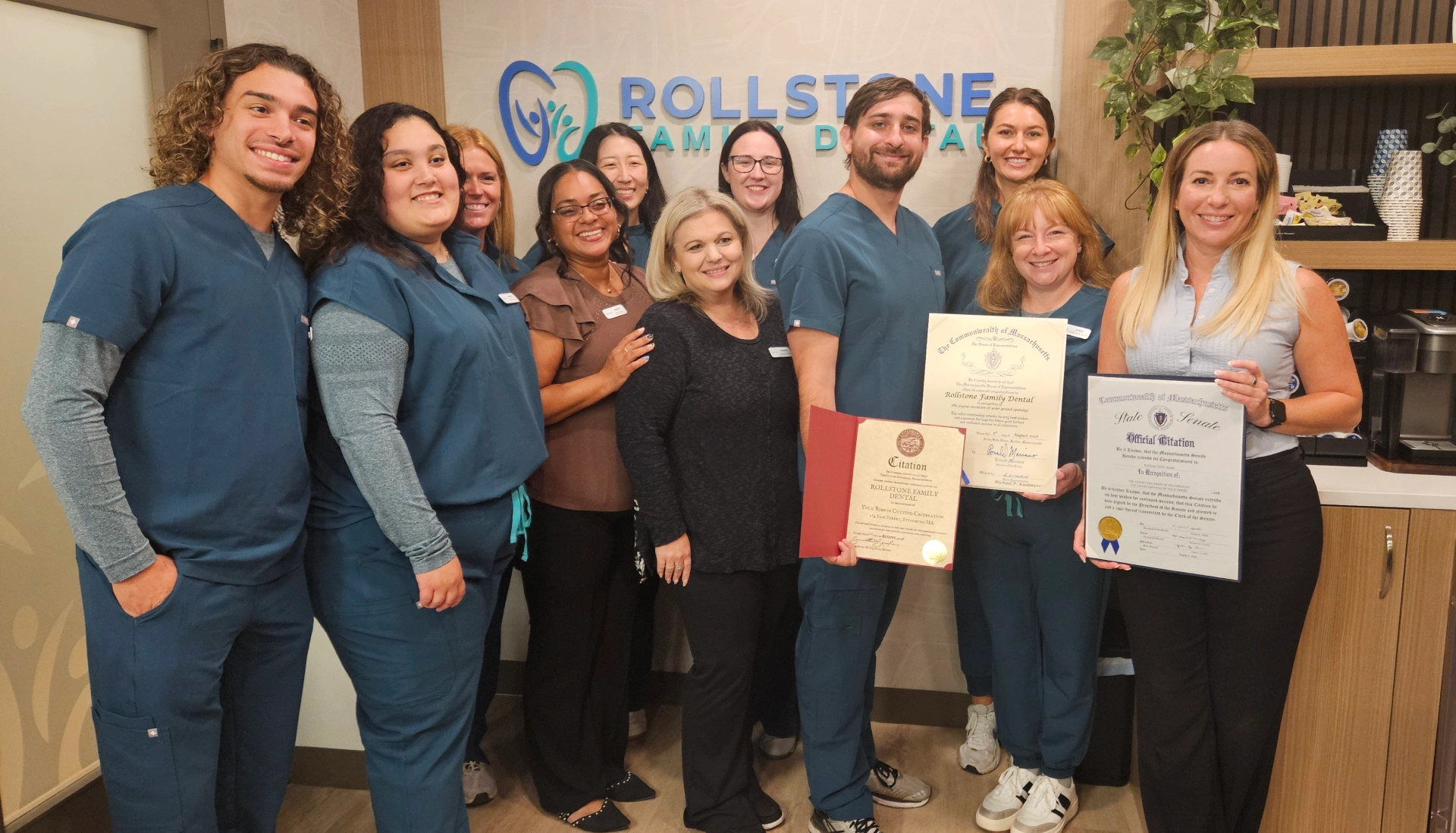 Rollstone Family Dental Banner