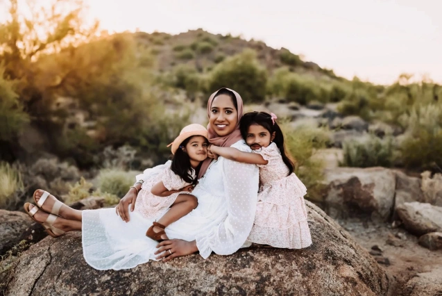 Dr Fariha Querishi With Kids