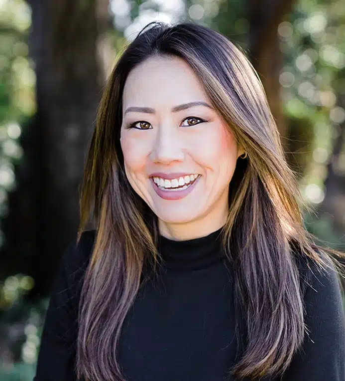 Dr. Jaclyn Pak DDS smiling in a professional headshot at Discover Airway and Sleep in Rocklin CA