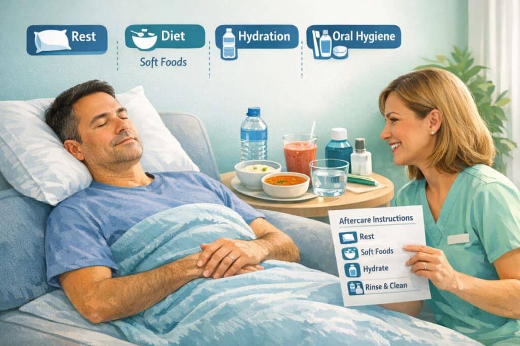 oral surgery aftercare tips