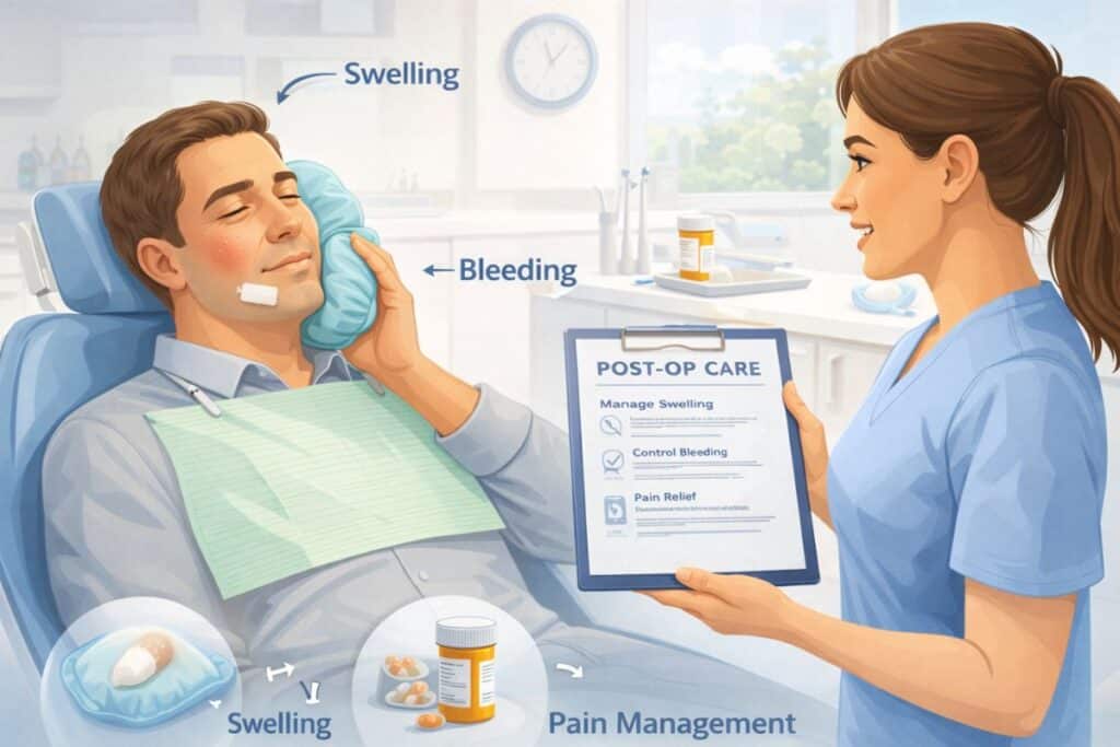 what to expect after oral surgery