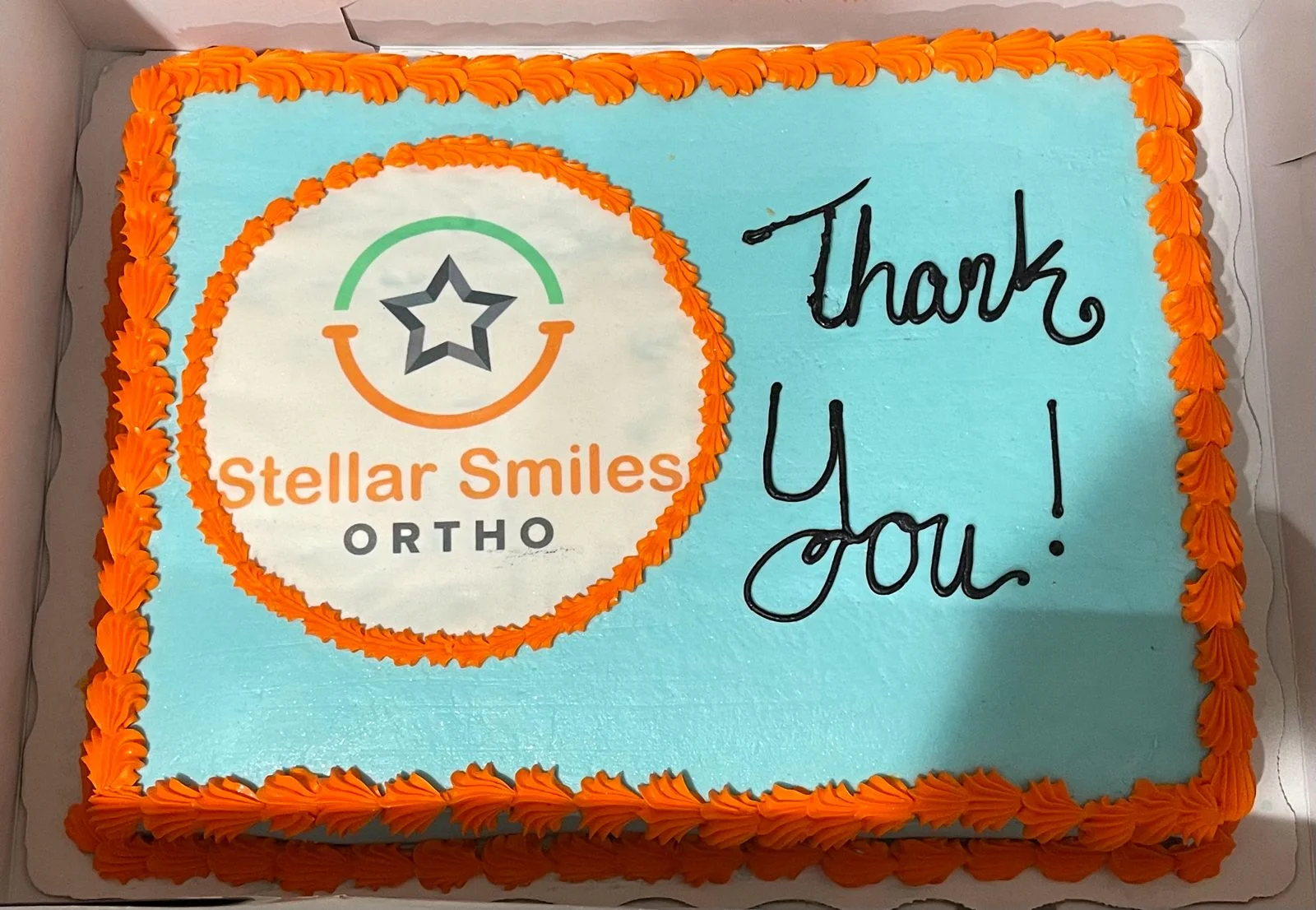 thank you cake