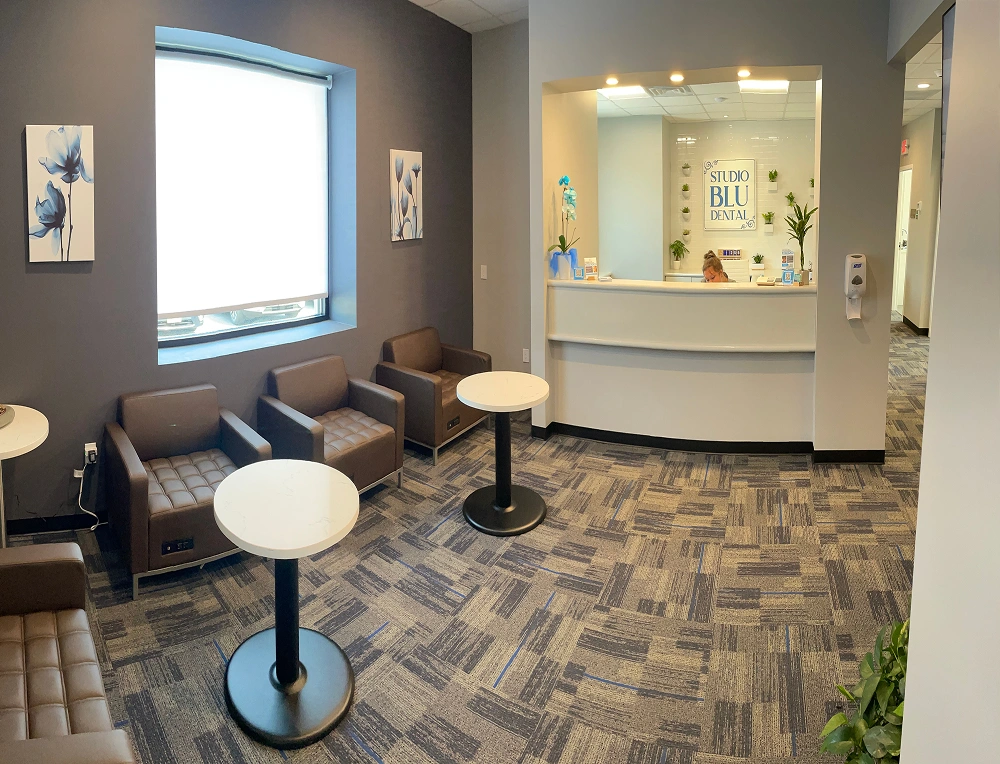 Studio Blu Dental clinic interior