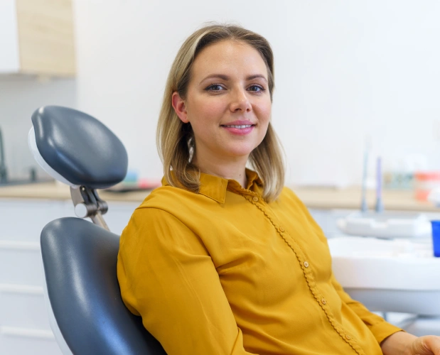 Enamel-strengthening fluoride treatment in Manhattan, NYC at Stuyvesant Dental, reducing risk of tooth decay.